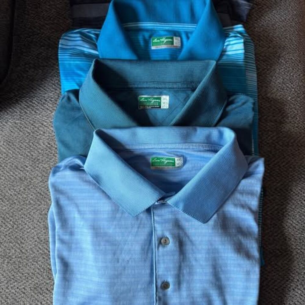 Ben Hogan Performance Polo Shirts 3XL Lot of 4
